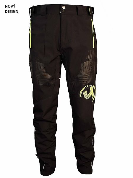 Kalhoty HAVEN RAINBRAIN long black/green